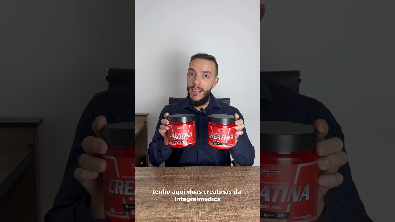 Creatina Carbo Fuel VS Creatina Hardcore da Integralmedica - entenda a diferen&ccedil;a