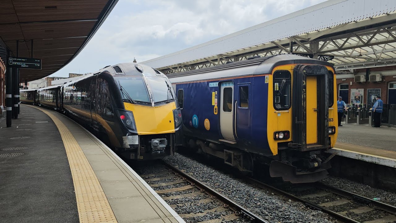 Hartlepool Railway Station | Platform 3 Opening Day June 2nd 2024 | Featuring 156s + 158s + More!