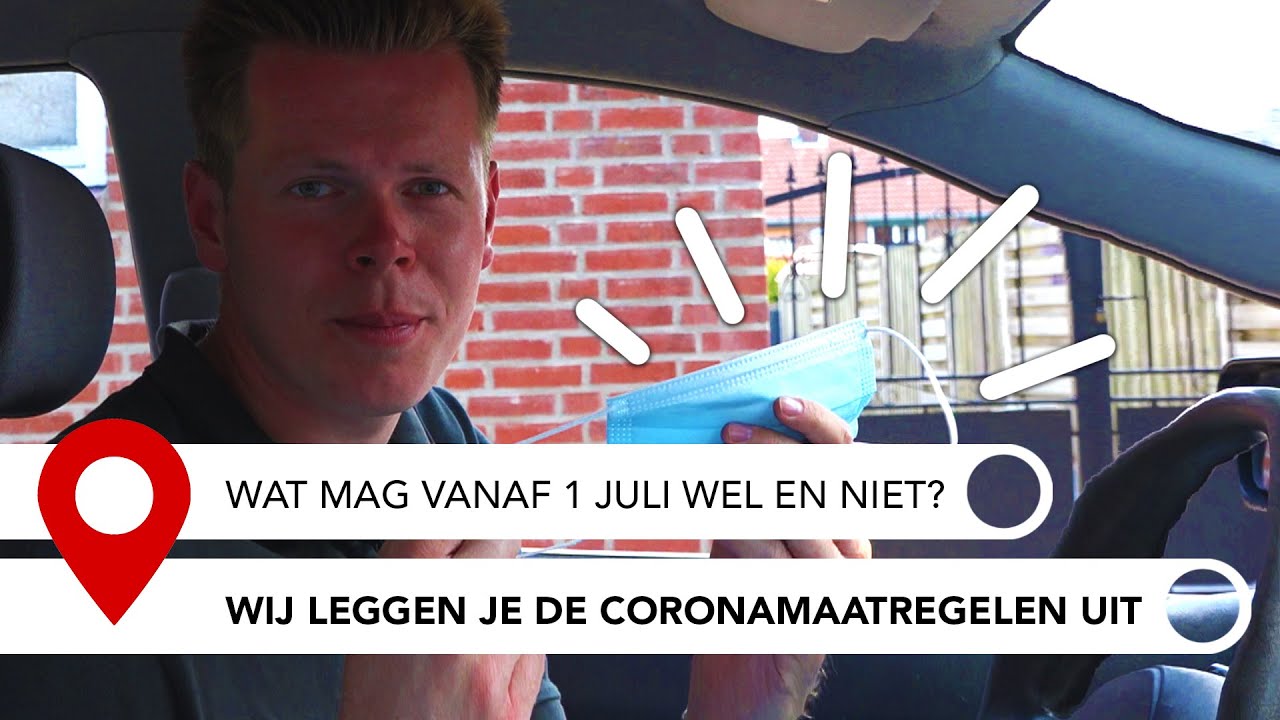 Wat mag vanaf 1 juli nou wél en niet? 😷 | Omroep Venlo legt het uit! #2