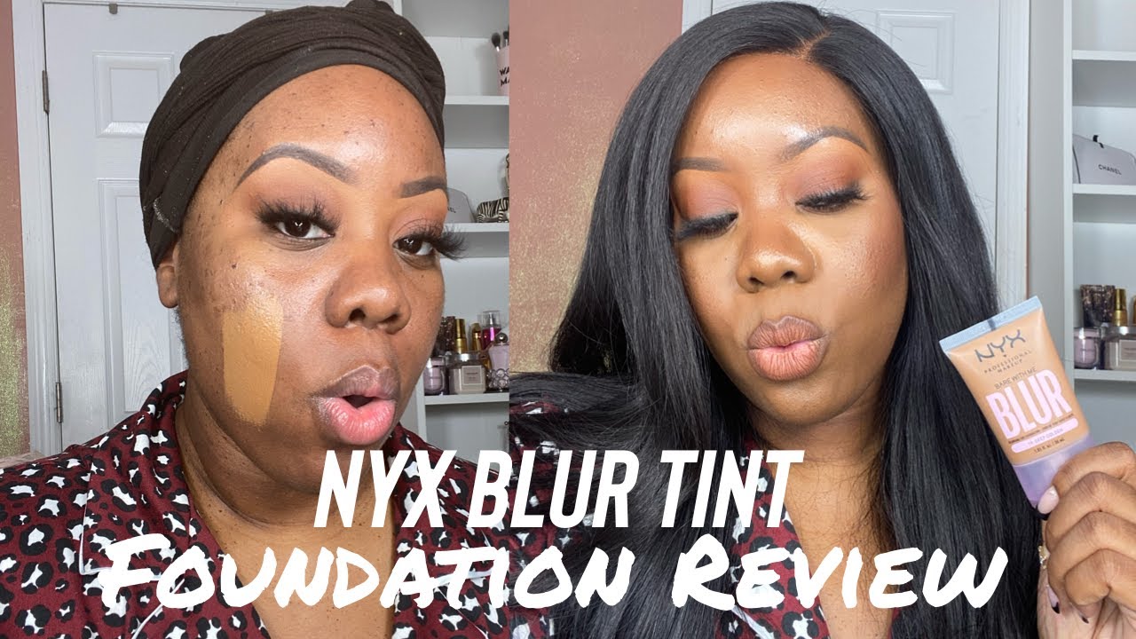 New! NYX Blur Tint Foundation | Review + Wear Test | Allurebyash