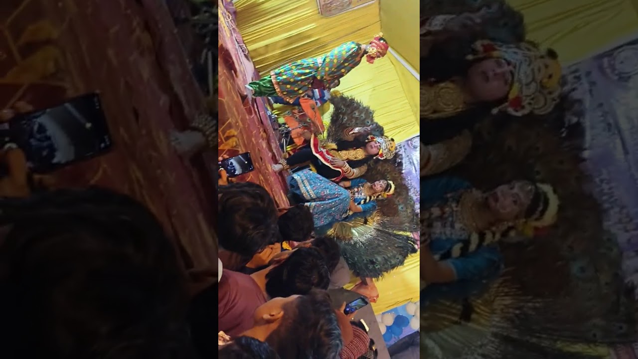 Sudama Krishna Milan 🫂💫 #krishna #dance #hostal #puja 