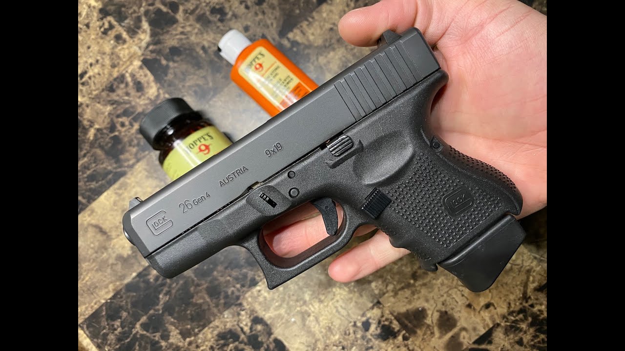 Cleaning The Glock 26 Gen 4