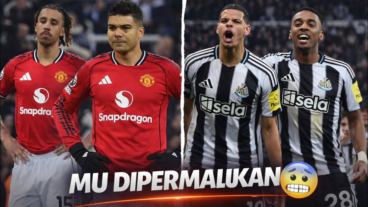 MU Kalah dari 10 Pemain?! Newcastle Bikin Malu MU 😱