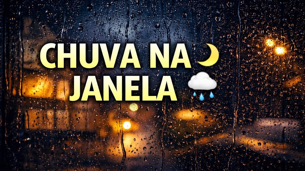 Chuva Pela Janela 🌙 1 Hora Para Dormir Profundamente