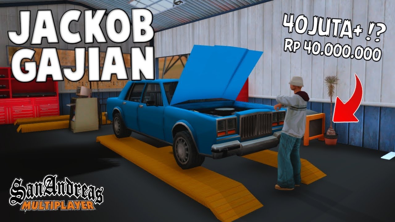 GAJI SEMINGGU SEORANG MEKANIK DIKOTA MEGAH INI !! GTA SAMP MERDEKA REALITY ROLEPLAY INDONESIA