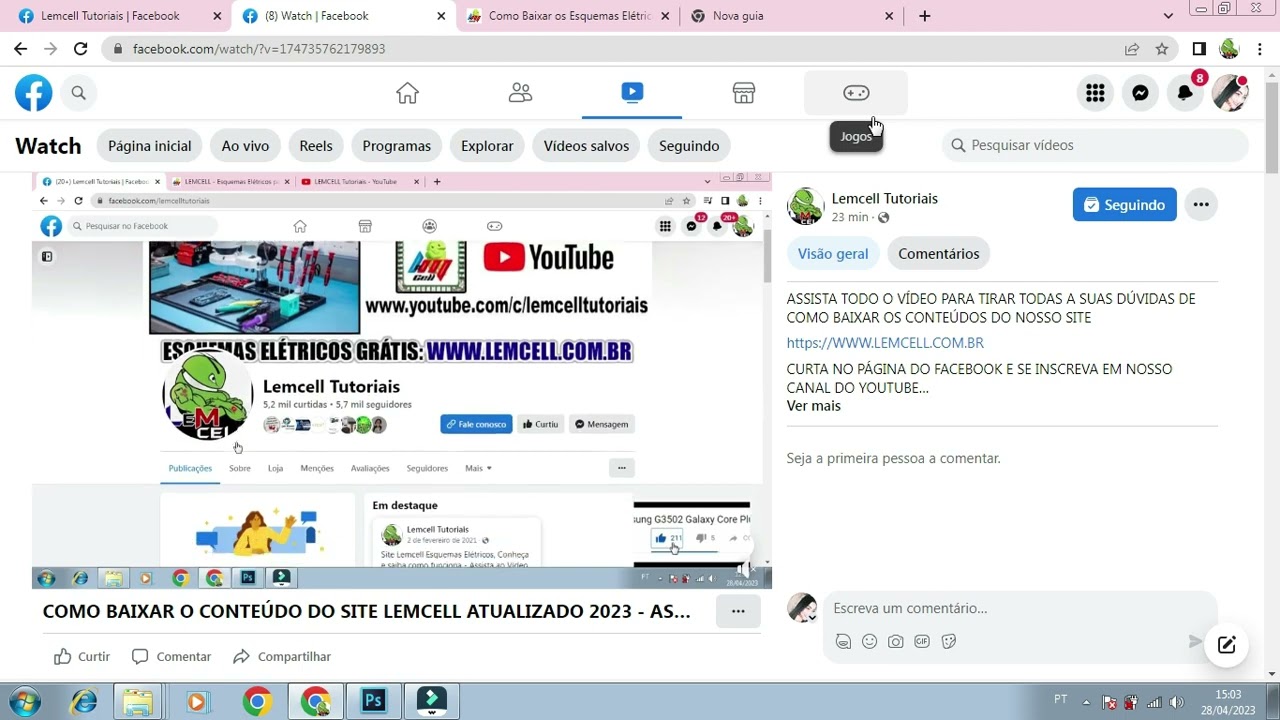 Como Baixar, Fazer Download Esquemas El&eacute;tricos no Site LEMCELL Atualizado 2023