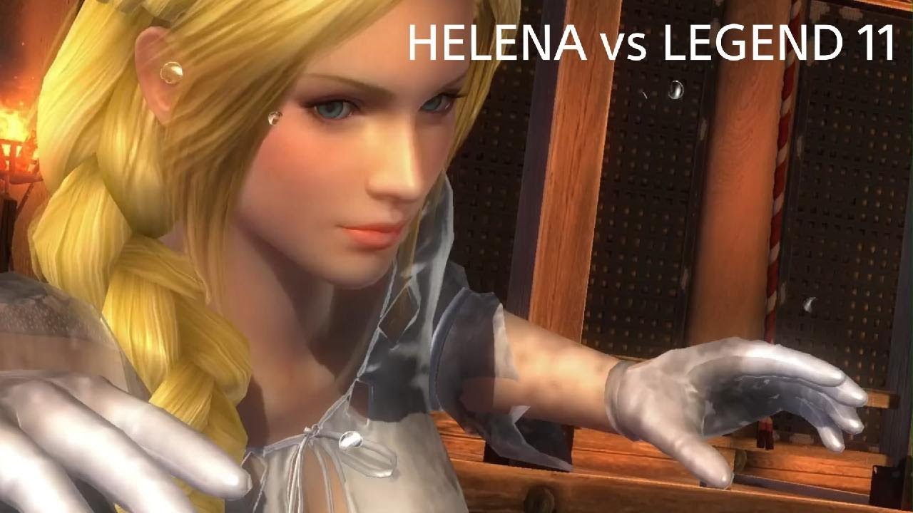 DEAD OR ALIVE 5 Last Round - HELENA vs LEGEND 11