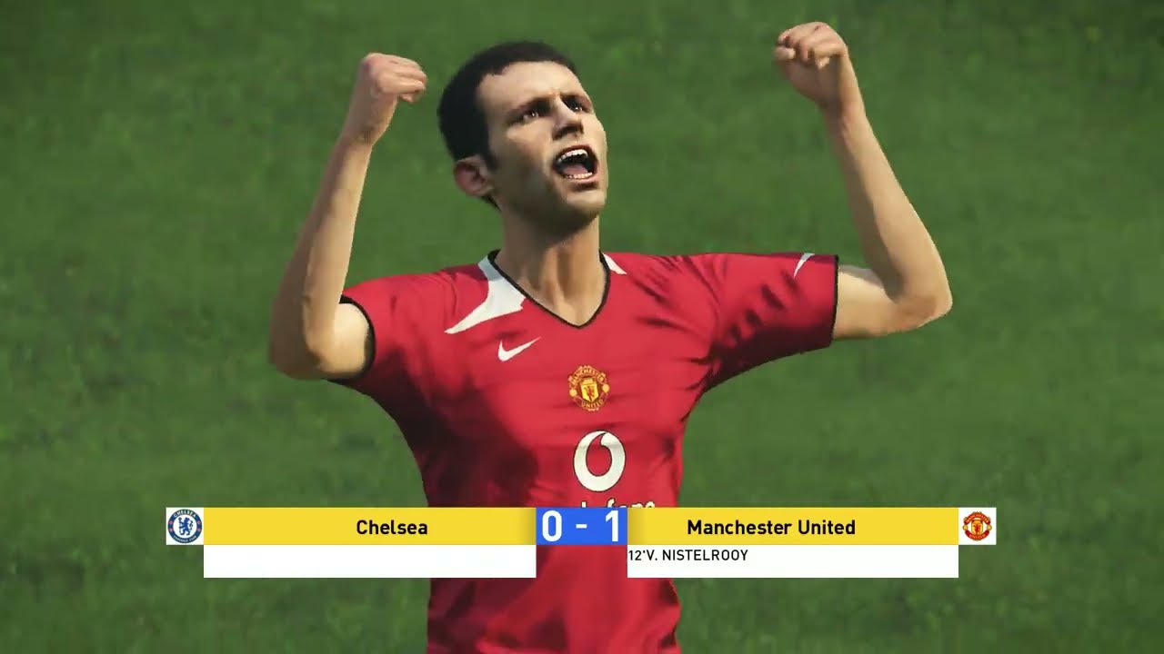 Chelsea vs Manchester United ● Premier League 04/05 | | PES 2019