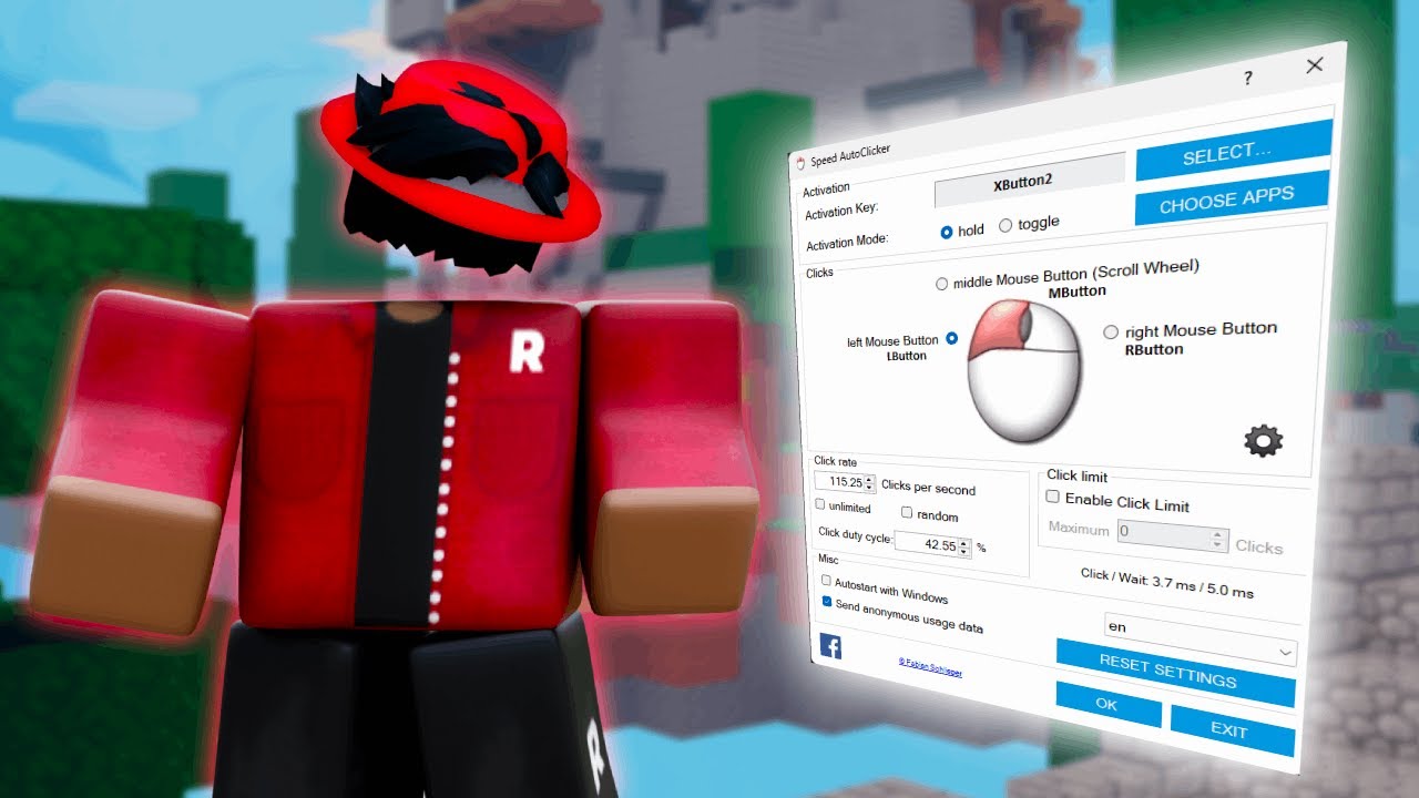 I Tried An AUTOCLICKER For The First Time In Roblox Bedwars.. (Ft @tig3ratyoutube878 )