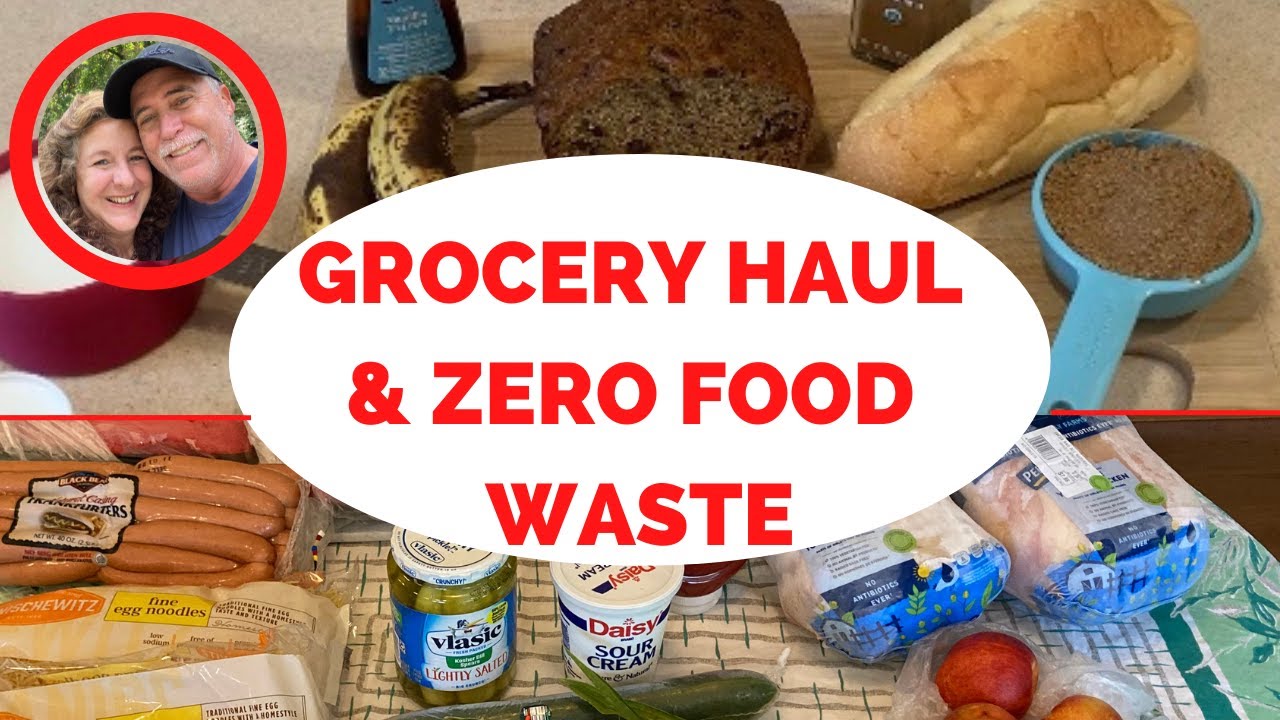 GROCERY HAUL! PANTRY PEEK! ZERO FOOD WASTE RECIPE!