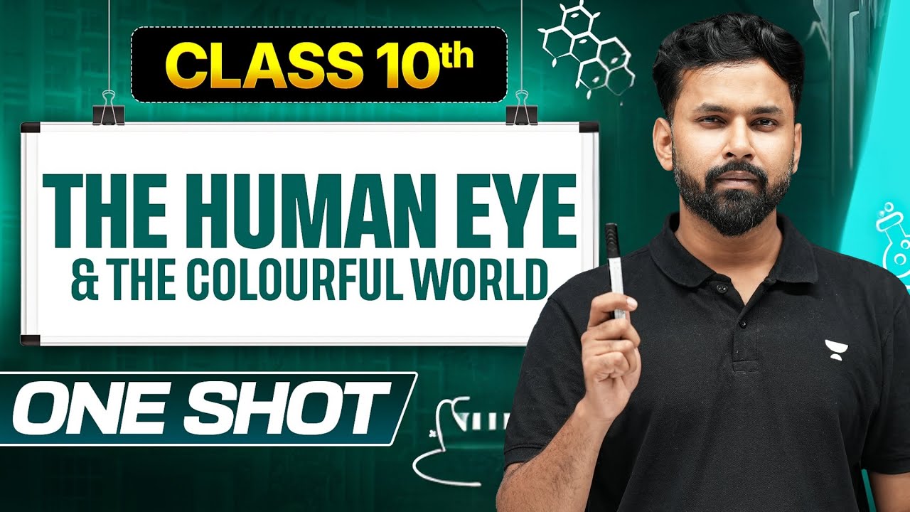 The Human Eye & The Colourful World Complete One-Shot for Class 10 | Detailed Theory + Visualisation