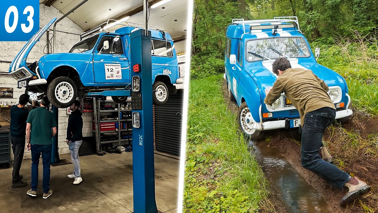 Cette Renault 4L est-elle un vrai 4x4 pour le voyage ? Ft @Gregsway et GekkOil