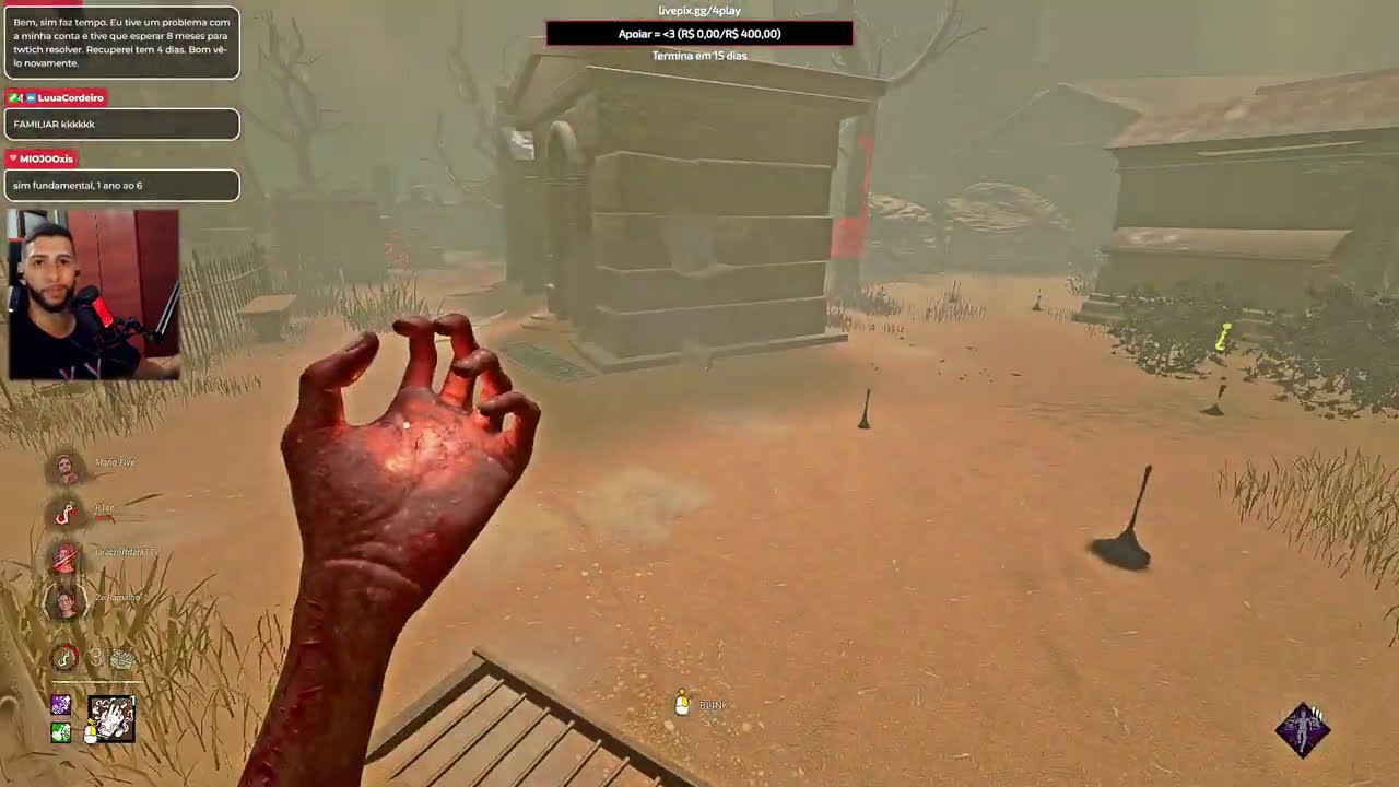4Play Top1 Nurse BR vs R1se, Z&eacute; Ramalho, Mano Five e laracroftdarkTTV | DBD GAMEPLAY (FULL MATCH)