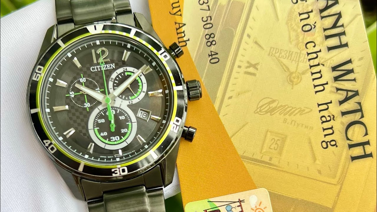 Citizen Eco-Drive ( năng lượng ánh sáng ) - used - 0937508840
