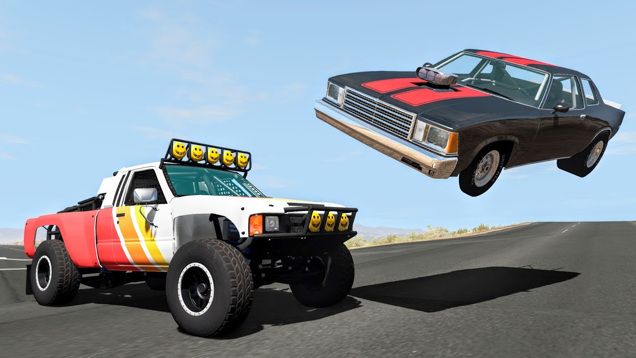 High Speed Traffic Crashes #72 - BeamNG Drive | CrashBoomPunk
