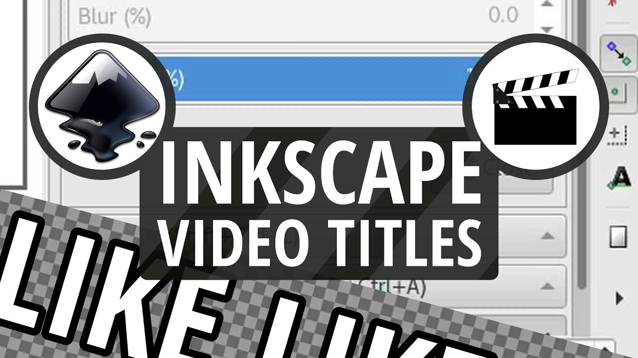 Make Video Titles in Inkscape: Easy Tutorial