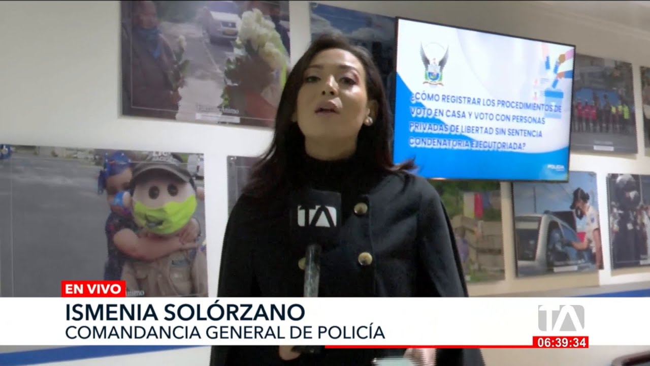 En la Comandancia de la Policía Nacional se realiza un balance sobre la jornada electoral