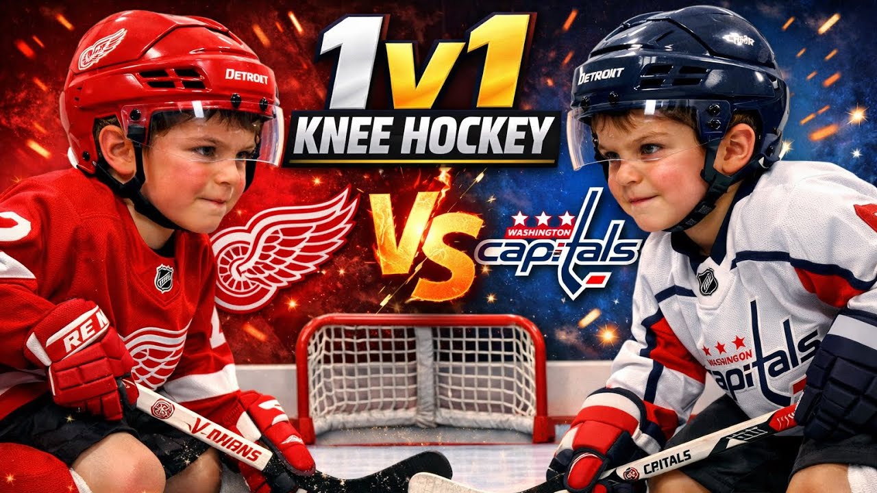 RED WINGS vs CAPITALS 🔥 1v1 Knee Hockey | Season 2 Game 2 | MHL