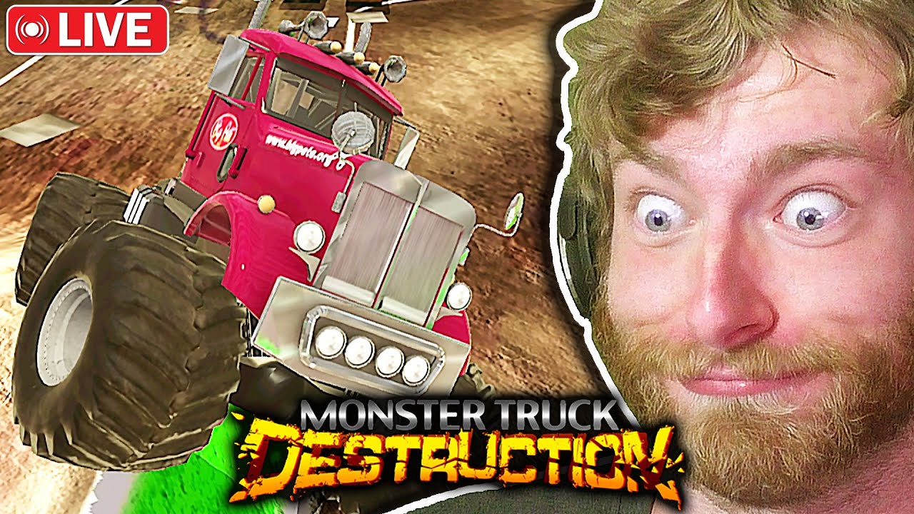 Monster Truck Destruction w/ Viewers!