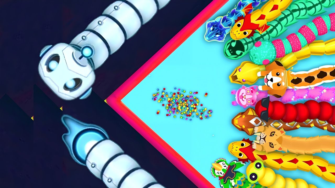 SNAKE.IO 🐍 PRO & NOOB TRAP ESCAPE Ultimate Strategy Epic Funny Moments Vs 1000 OGGY SKIN 🐍
