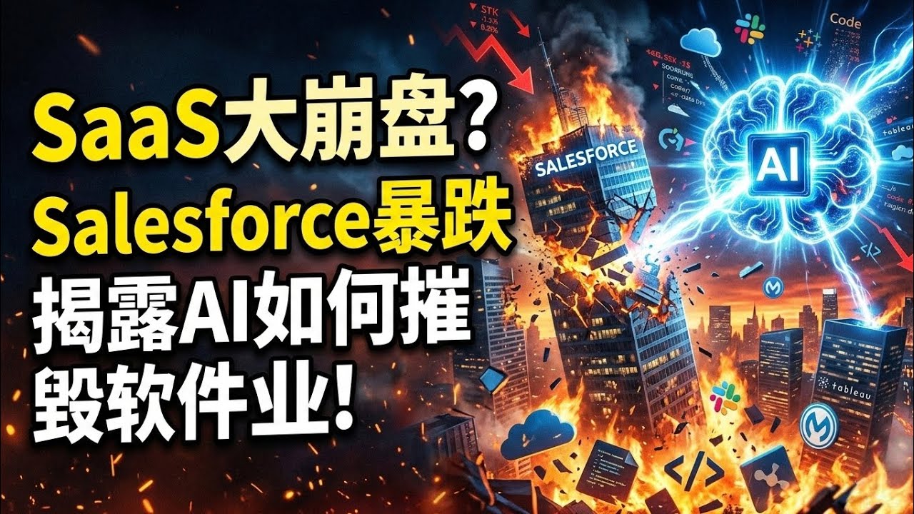 Крах SaaS-индустрии? Падение Salesforce показывает, как искусственный интеллект разрушает индустр...