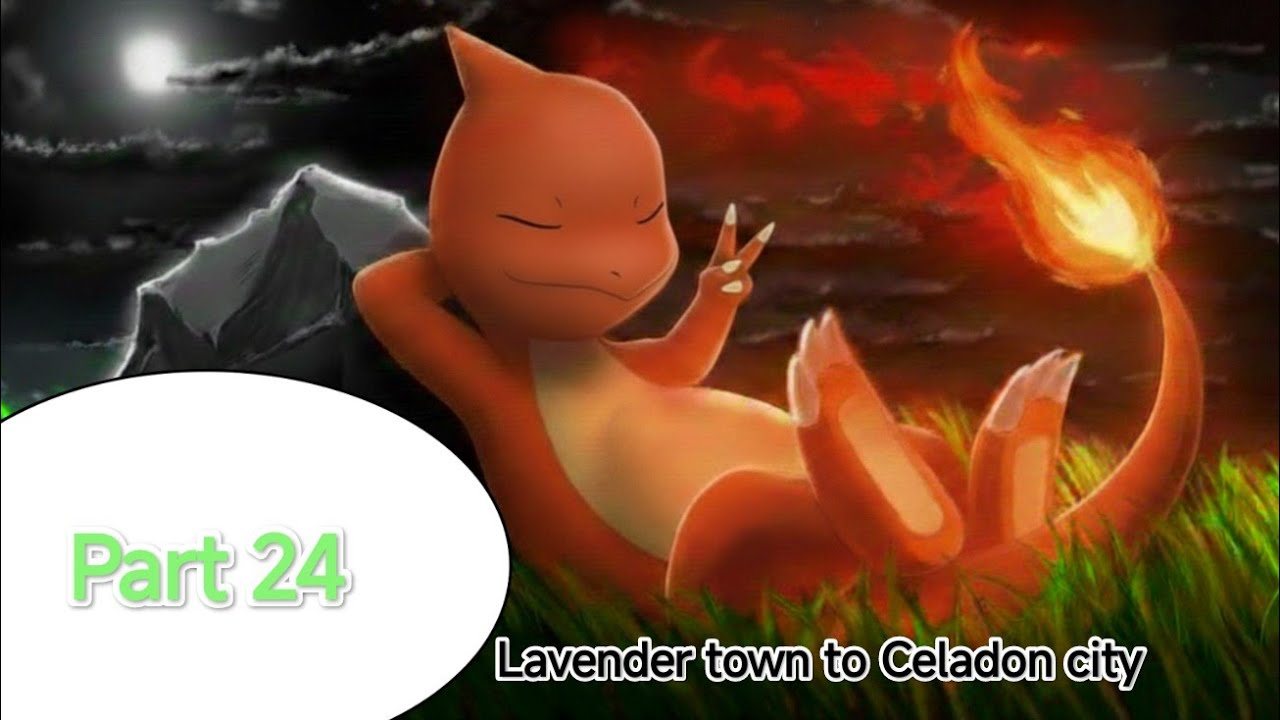 Pokemon RED Gameplay | Part 24 | Lavender town to Celadon city | @thelegendarymewtwo 