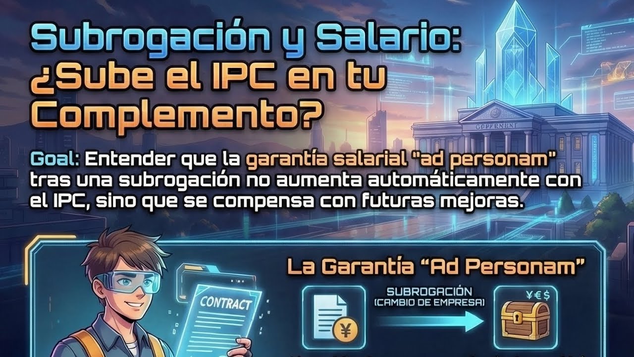 🛑 ¡NUEVA SENTENCIA DEL TRIBUNAL SUPREMO! Subrogación de empresas y tu salario garantizado. ⚖️