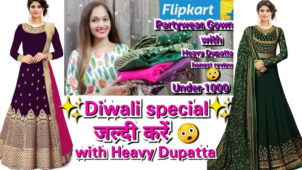 Flipkart Online Shopping Haul Flipkart Online Kurtis Designer Flipkart long Anarkali gown #anarkali