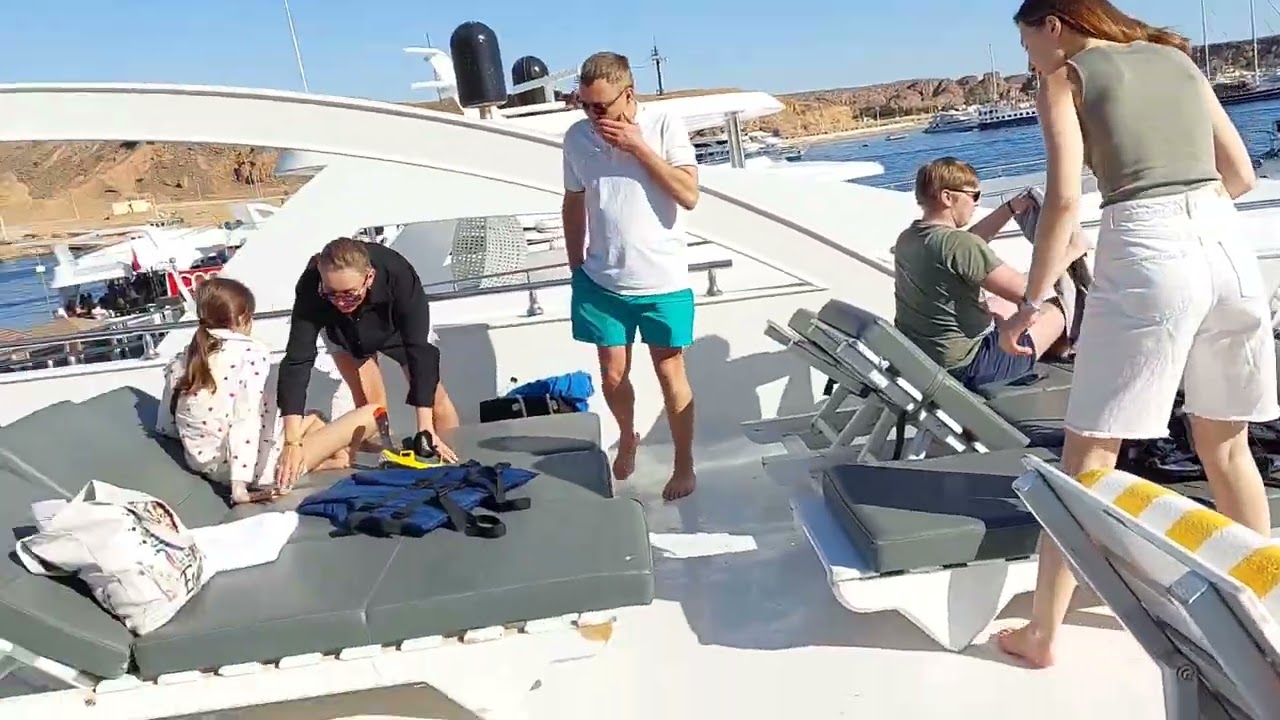Sharm El Sheikh , excursie la insula albă și recif ( Partea I) 