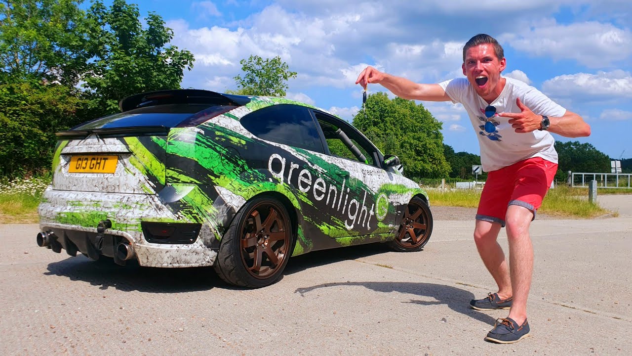 SCARING My Girlfriend in a 600hp Ford Focus ST!