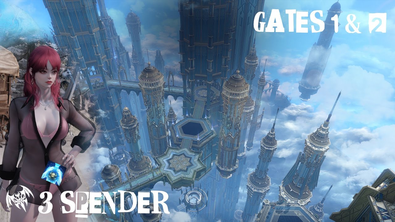 [Lost Ark KR] 1626 PS Shadowhunter - Ivory Tower of Chaos Hard (Gates 1 & 2)
