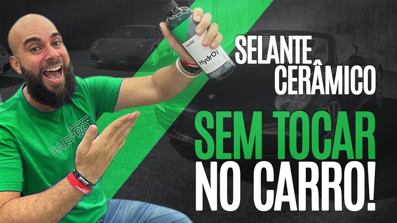 Como Proteger a Pintura do seu carro SEM TOCAR NELE | Selante Cerâmico de fácil aplicação | Hydro2