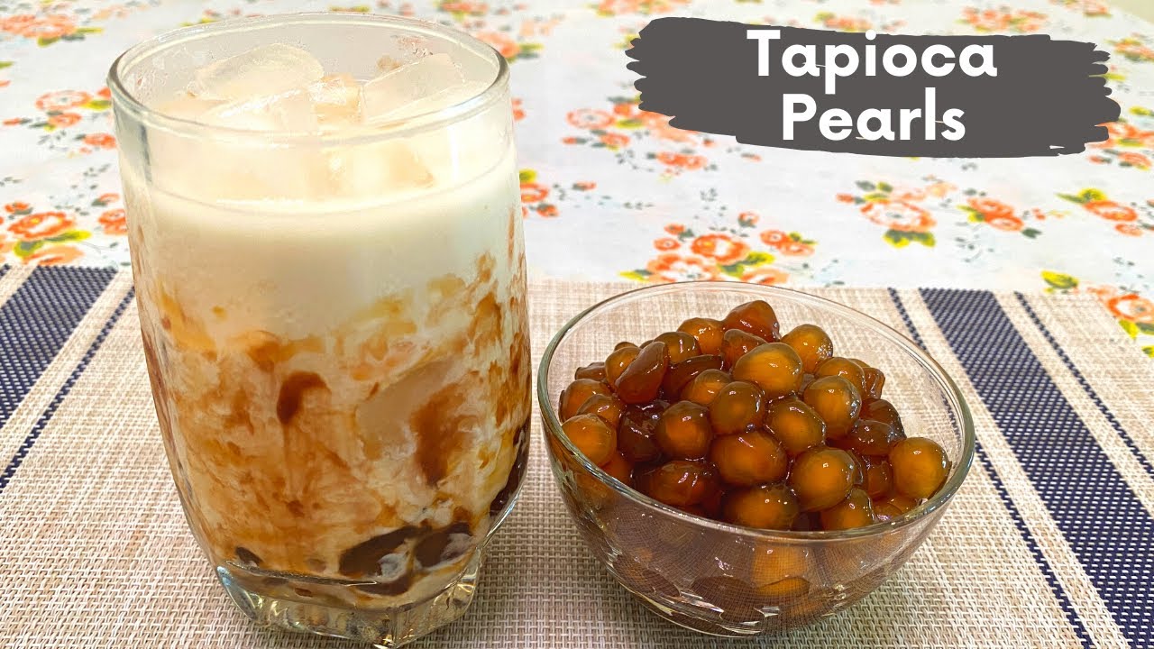 Homemade Tapioca Pearls Recipe - របៀបធ្វើគ្រាប់គុជ