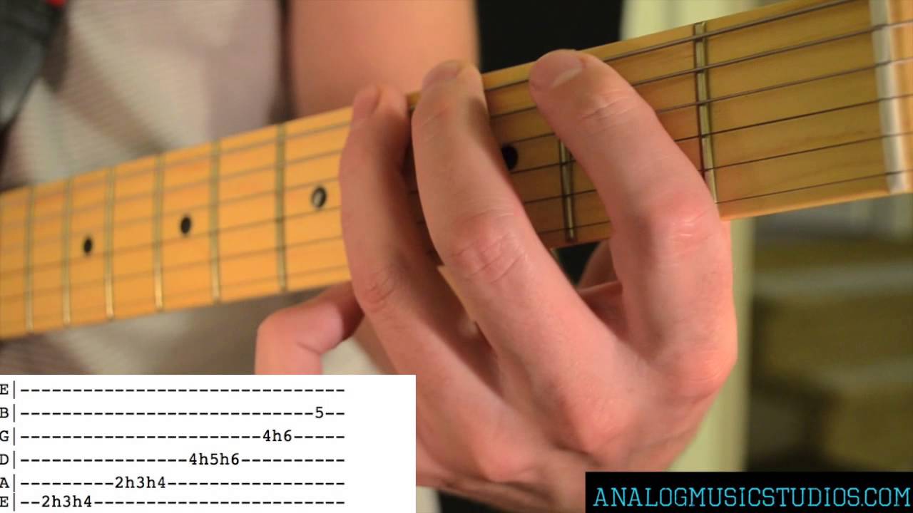 Santeria Solo by Sublime Guitar Lesson with tab