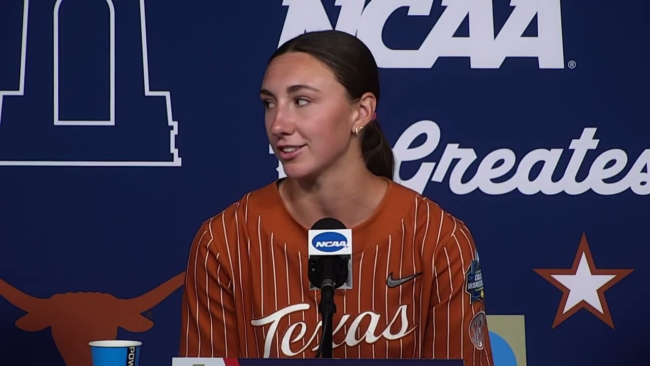 Texas softball previews NiJaree Canady and Texas Tech in 2025 WCWS championship