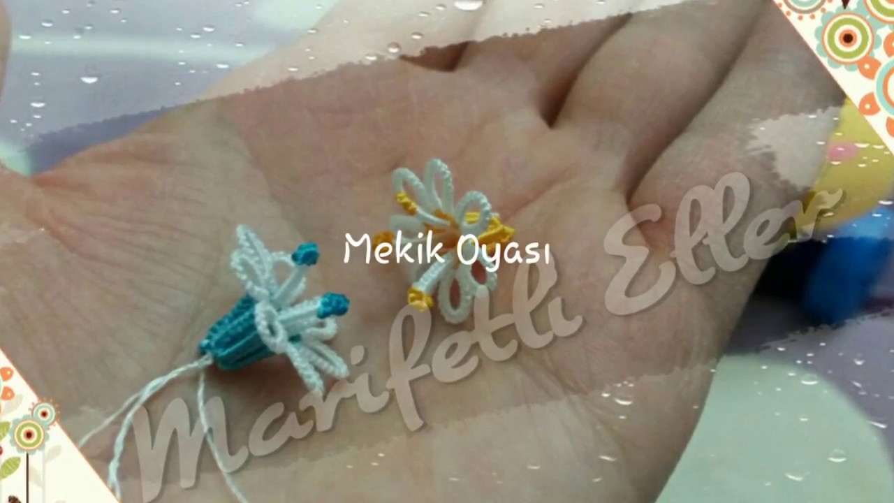 Mekik Oyası Çok Güzel Bir Çiçek Modeli