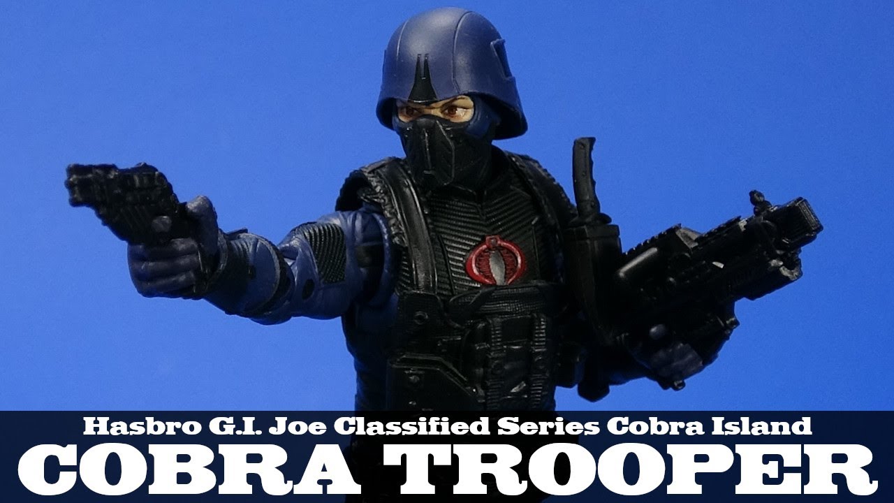 G.I.Joe Cobra Trooper Hasbro Classified Series Special Missions Island Action Figure Review