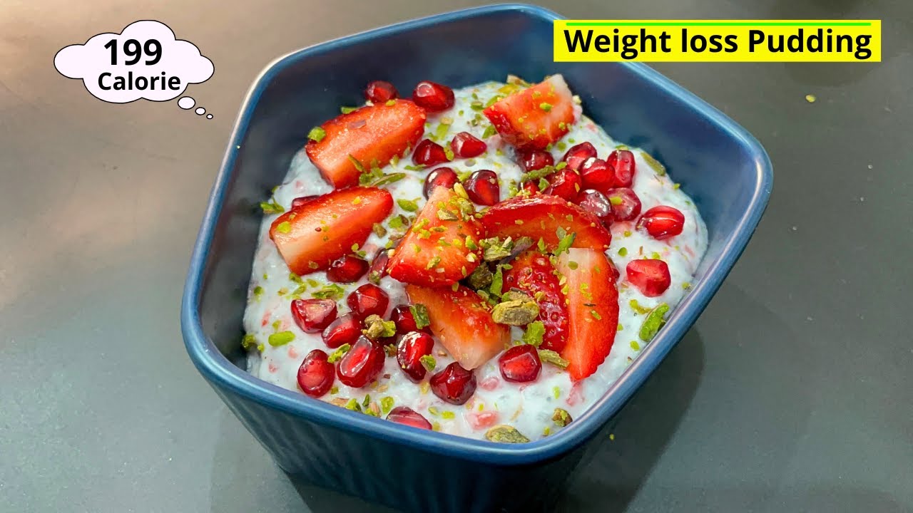 Breakfast Recipes for Weight loss | Sugar Free Diet Recipes | Chia Pudding | Weight loss recipes