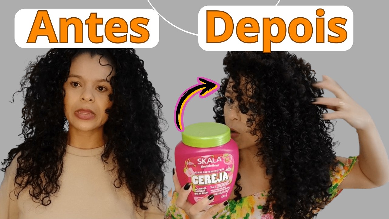  TESTEI SKALA DE CEREJA NOS MEUS CACHOS SERÁ QUE É BOM??