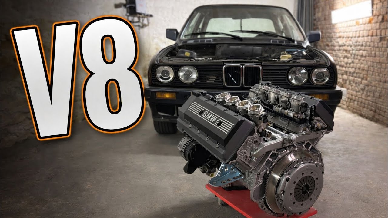 BMW E30 V8 ITB Projektvorstellung 1 #e30v8 #300mm 