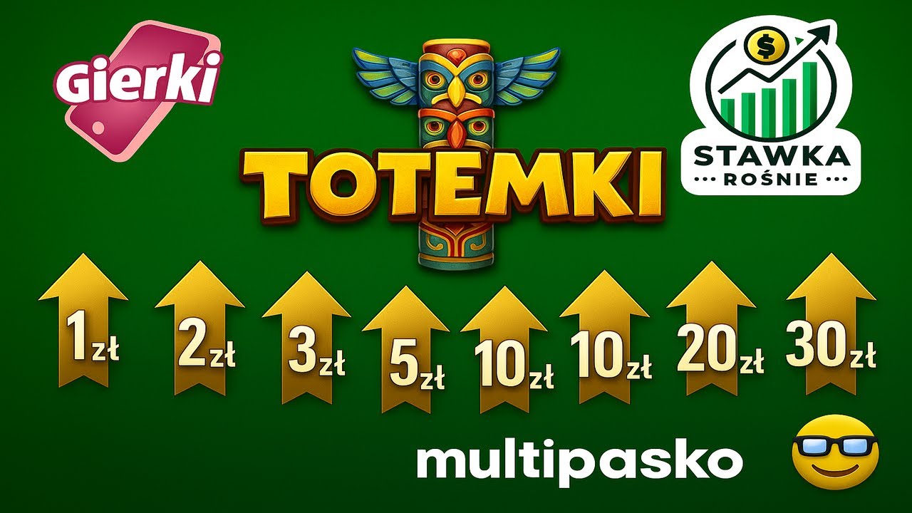 Gierki Lotto 🎲 Stawka Rośnie #017 💸 TOTEMKI za Wszystkie Stawki!