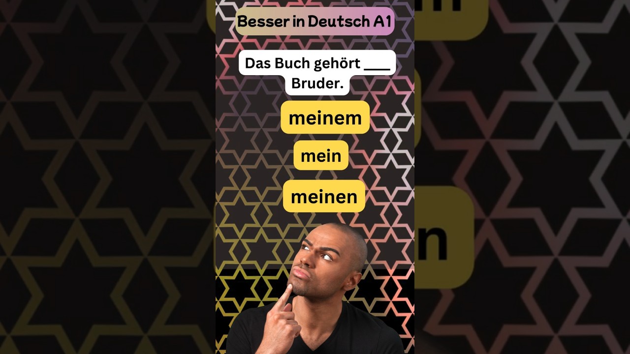 🔥 Easy German Practice for Beginners &ndash; Try This! 5 🇩🇪