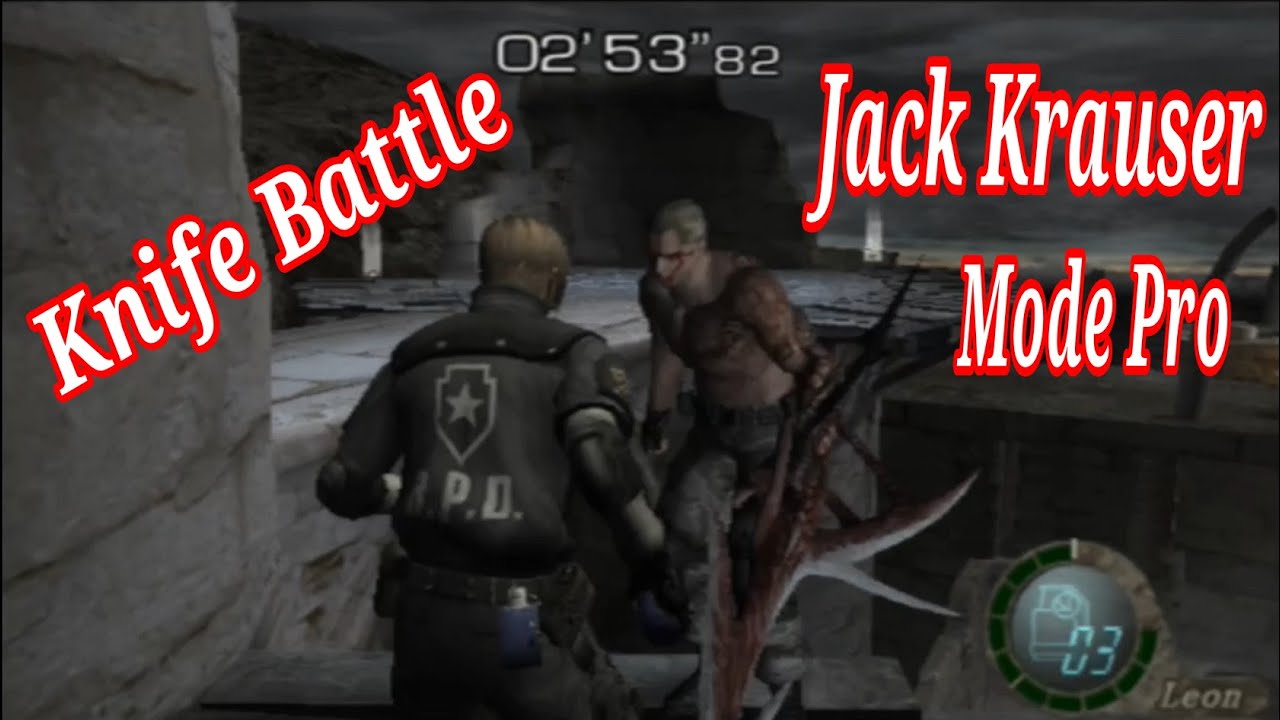 Resident Evil 4 - Lawan Jack Krauser 15 Detik Kelar