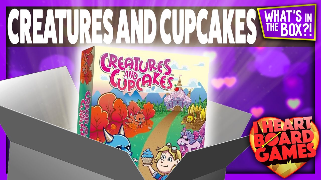 What’s in the box?! Creatures and Cupcakes | From Grey Fox Games