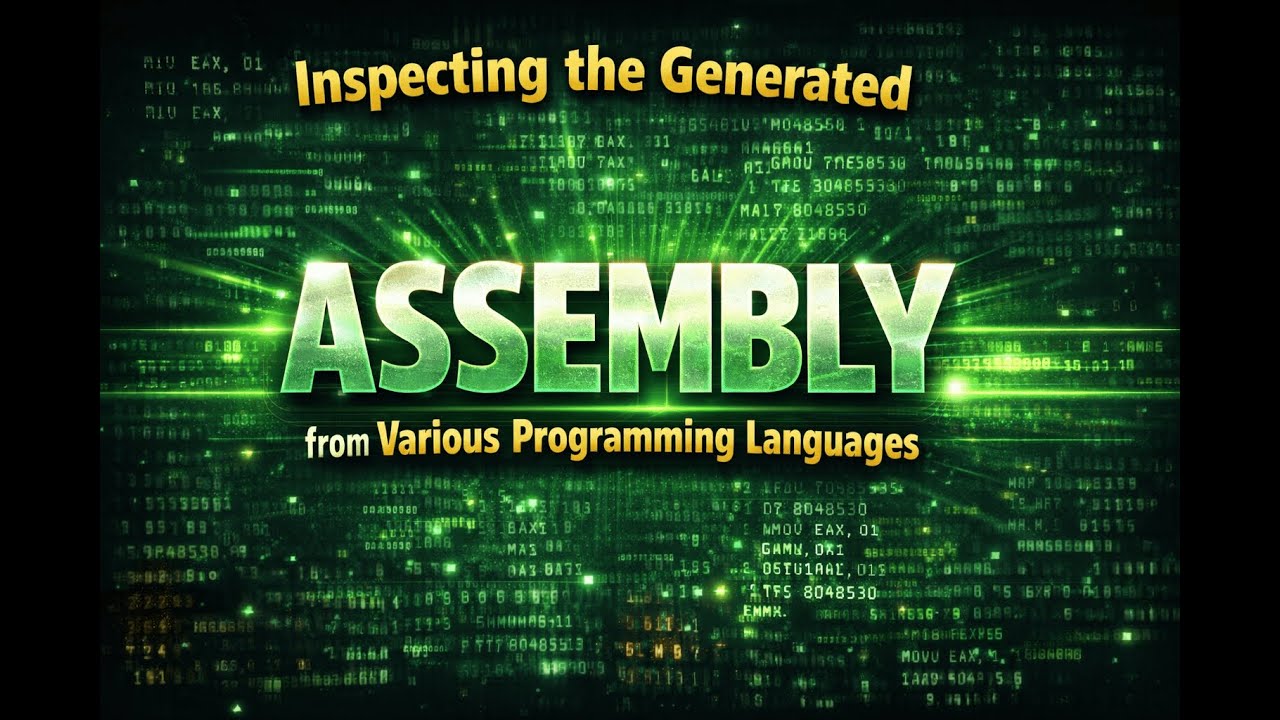 Inspecting The Generated Assembly From Various Programming Languages (C, C++, Rust, Golang, Zig, C#