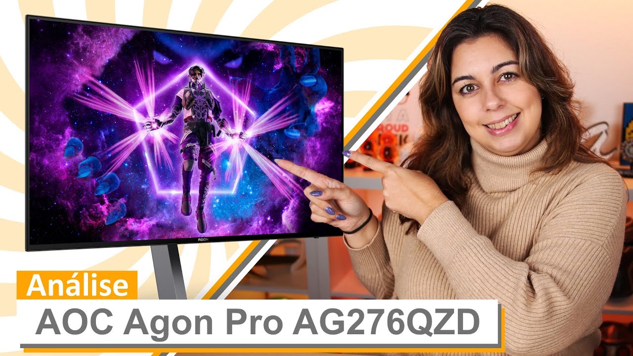 O nosso novo monitor! 😍 | Análise AOC Agon Pro AG276QZD | Geek'alm