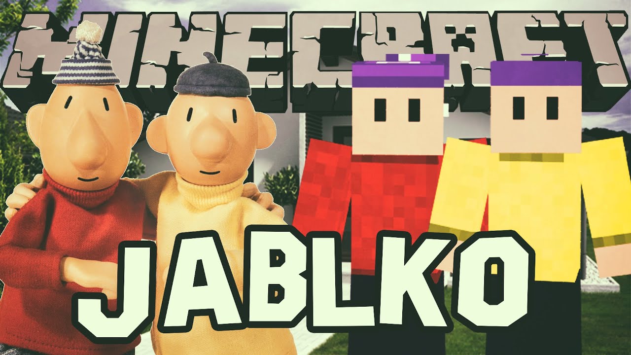 PAT A MAT V MINECRAFTE - JABLKO  (Minecraft CZ/SK Minifilm) 4K