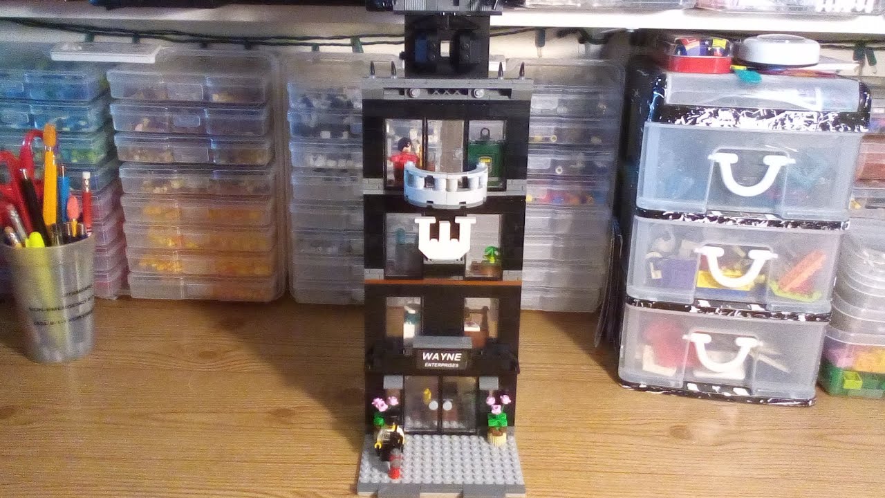 Custom Lego Batman Wayne Enterprises Moc. It is epic!