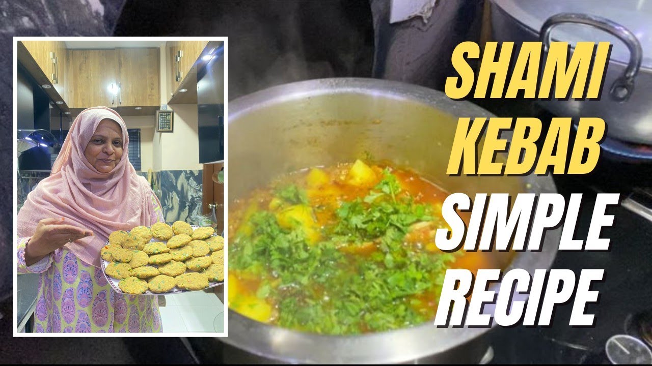 Shami Kabab banaie simple recipe k sath 
