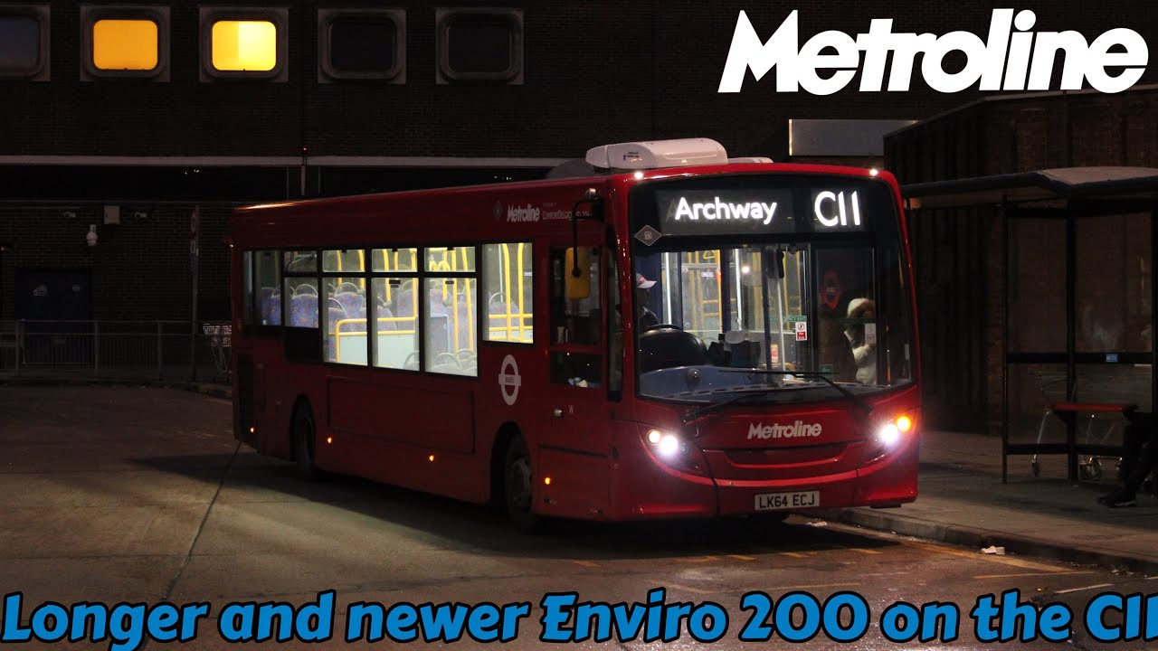 *RARE* Bus Journey On The C11 | Metroline Travel Alexander Dennis Enviro 200 E20D (LK64ECJ, DEL2064)